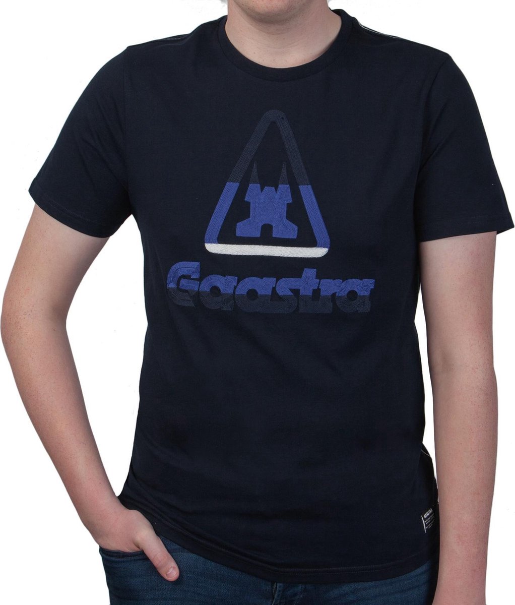 Gaastra ® Heren T-shirt Logo, donkerblauw | bol.com