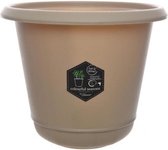 Desert Potten Serie - Plastic Flower Pot Taupe Dia24x22cm