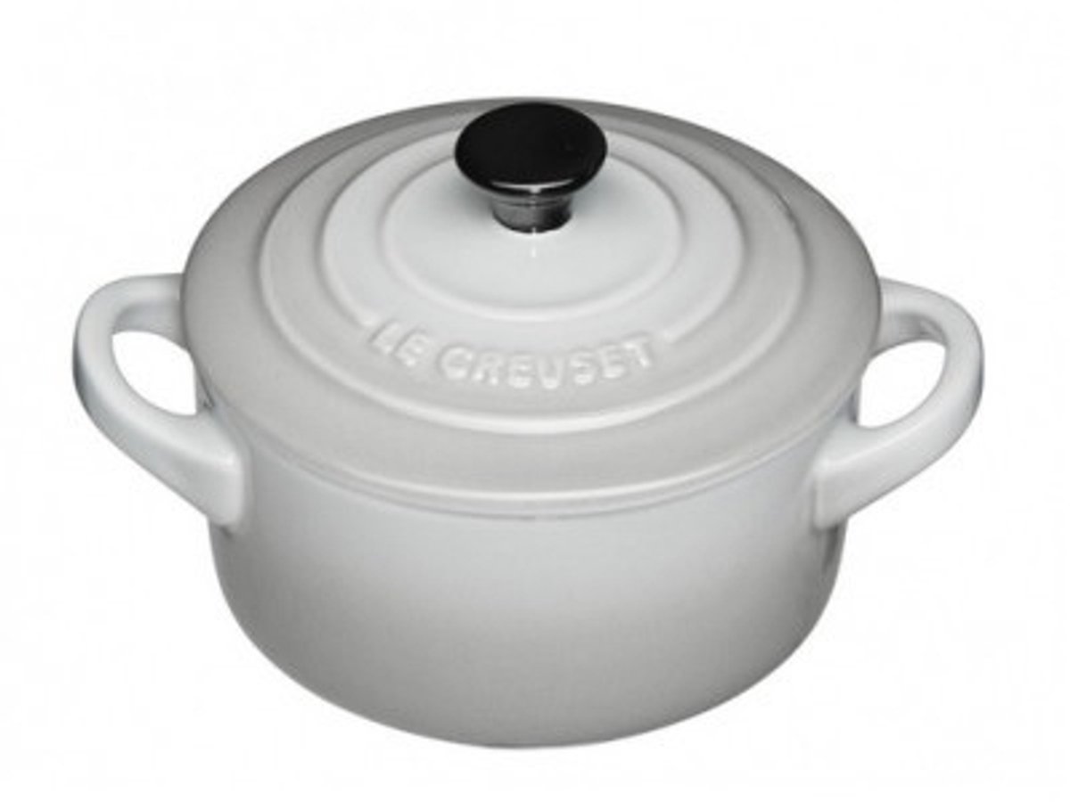 LE CREUSET - Aardewerk - Mini braadpan 10cm Mist Grey