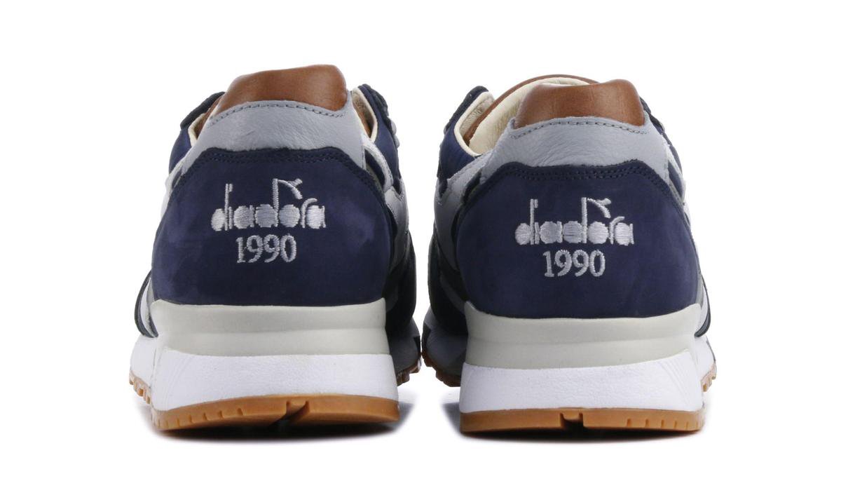 Diadora Heritage Mannen Sneakers - 201172782 - Blauw - Maat 42 | bol.com