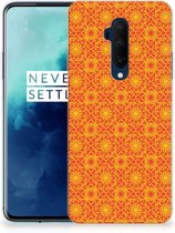 OnePlus 7T Pro TPU bumper Batik Orange
