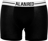 Alan Red - Boxershort Zwart 2Pack - S - Body-fit