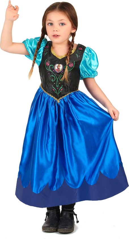 Disney Prinses Jurk - Kostuum Kind - Maat 128/140 | bol.com