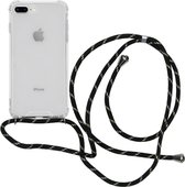 iMoshion Backcover met koord iPhone 8 Plus / 7 Plus hoesje - Zwart Goud