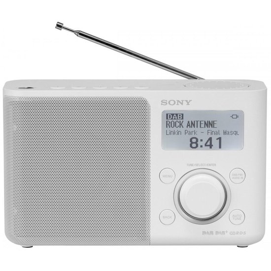 Sony XDR-S61D DAB draagbare radio Wit | bol.com
