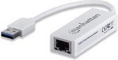 Manhattan Fast Ethernet Adapter Netwerkadapter 100 MBit/s USB 2.0