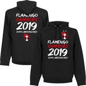 Flamengo 2019 Copa Libertadores Champions Hoodie - Zwart - S