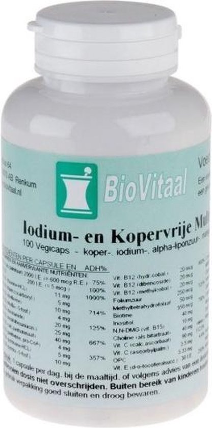 BIOVITAAL MULTI JODIUM VRY VL - Biovitaal