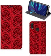 Huawei Y7 hoesje Y7 Pro (2019) Smart Cover Rood Rose