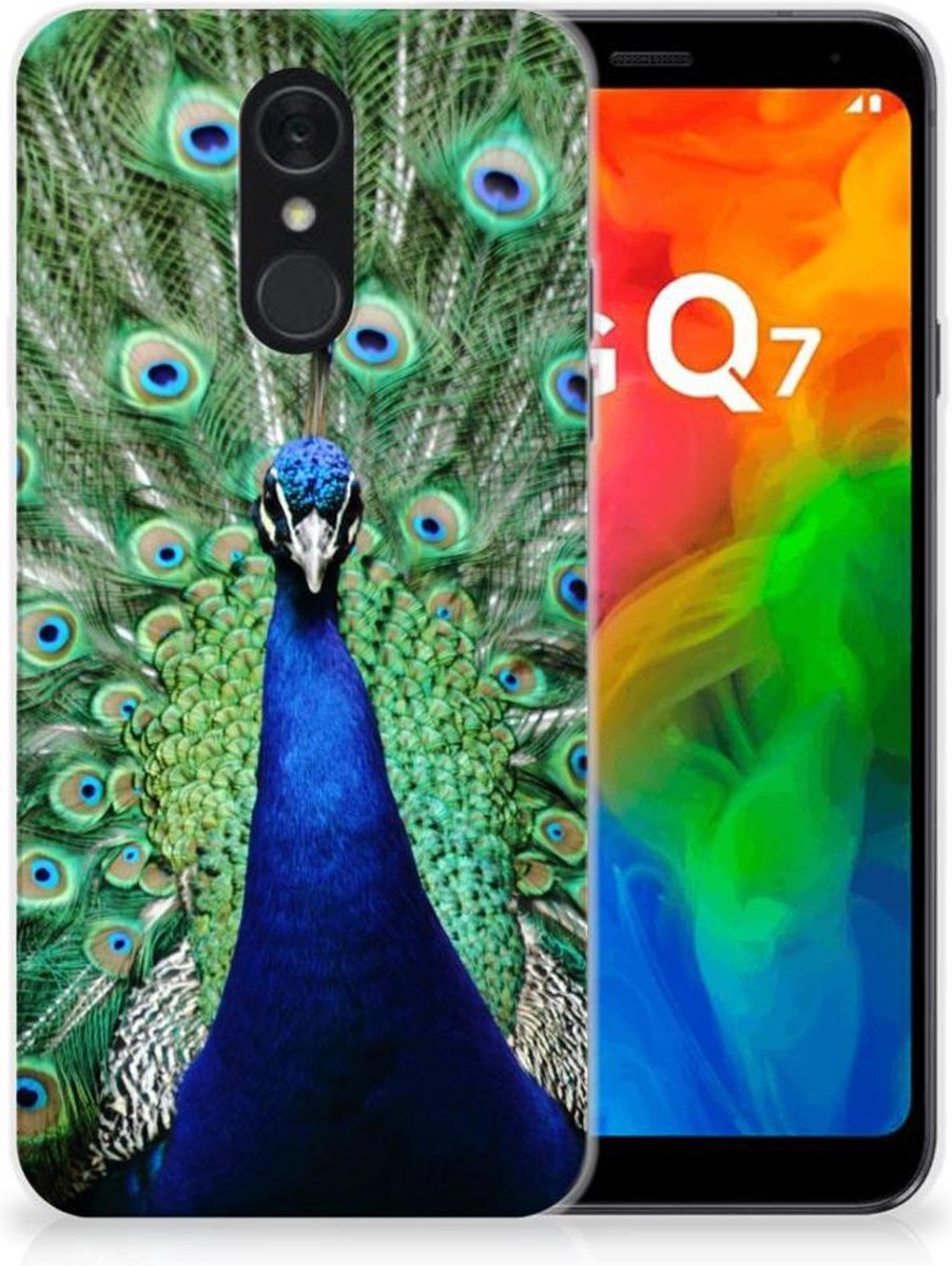 LG Q7 TPU Hoesje Pauw