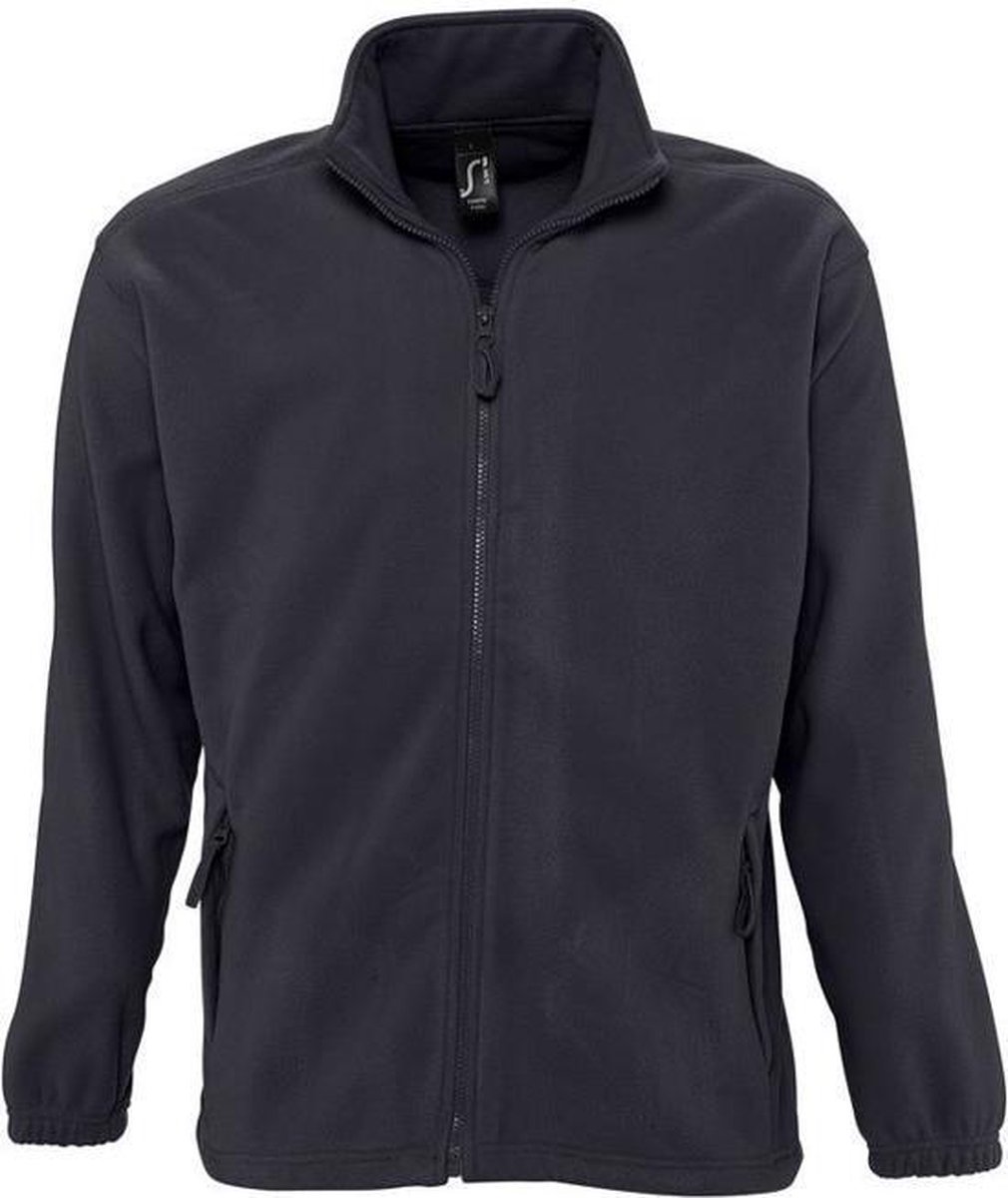 SOL’S Fleecejacket North L742 Charcoal Solid Grijs