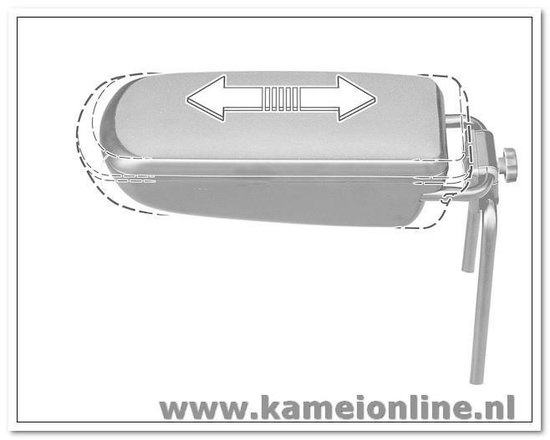 Armsteun Kamei Ford Fiesta type 6 stof Premium zwart 2008-2016 - KAMEI