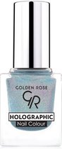 Golden Rose HOLOGRAPHIC Nail COLOUR NO: 06 Nagellak Holografische Trend Nagellak
