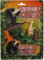 Dinoworld Speelset Dinosaurussen 8 Cm 7-delig