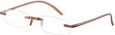 Lookofar Leesbril Memory Bruin Sterkte +1,50 (le-0103d)