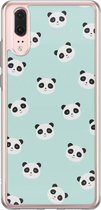 Huawei P20 siliconen hoesje - Panda print