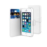 BeHello iPhone 5 / 5S / SE Wallet Case White