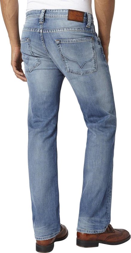 Pepe Jeans Spijkerbroek Kingston Zip Blauw Vintage Regular Fit - W34 L30 |  bol.com