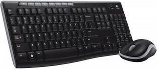 Logitech MK270 Draadloos Toetsenbord en Muis Qwerty Logitech MK270 Draadloos Toetsenbord en Muis Qwerty