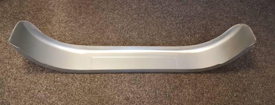 Garde-boue tandem métallique 1520x220x380 mm