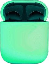 Siliconen Hoes voor Apple AirPods 2 Case Ultra Dun Hoes - Glow in the dark