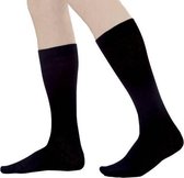 Compressiekniekousen, zwart, maat 43/46