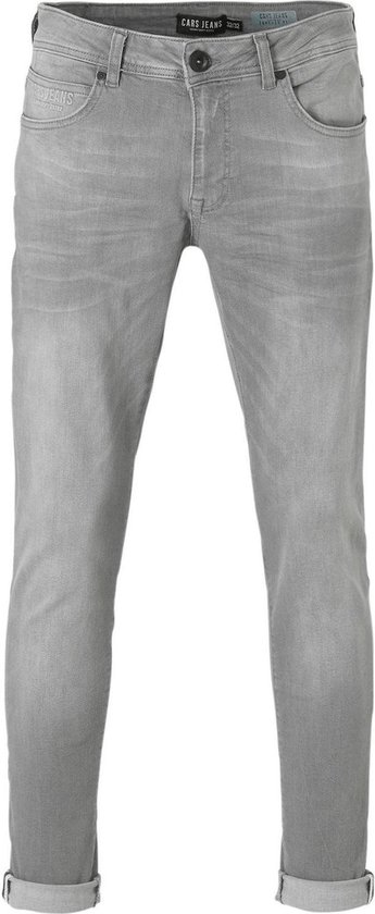 Cars Jeans Jeans - Dan-Tapered fit Midgrijs (Maat: 29/34) | bol.com