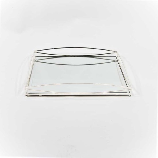 levend Begroeten Beperkingen Dienblad Royal+Zilver Glas | bol.com