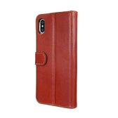 Valenta Booklet Classic Luxe Brown iPhone Xs Max