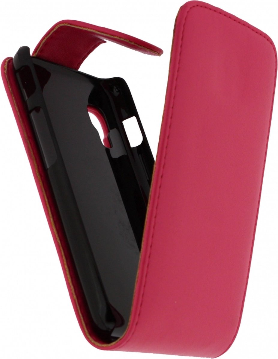 Xccess Leather Flip Case LG Optimus L5 II Dual Pink