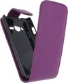 Xccess Leather Flip Case Samsung Trend 2 Purple