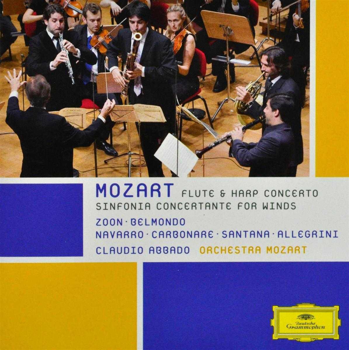 Sinfonia Concertante & Concerto For Flute And Harp