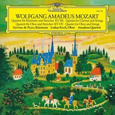 Gervase De Peyer, Lothar Koch, Amadeus Quartet - Mozart, W.A.: Clarinet Quintet In K, K.581; Oboe Q (LP)