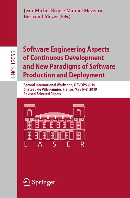 Springer Nature Proceedings Computer Science - Software Engi ... - cover