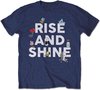 BT21 - Rise And Shine Heren T-shirt - XL - Blauw