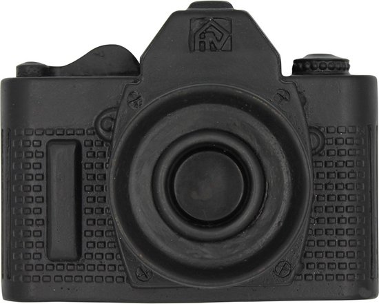 Housevitamin kandelaar 'camera' - kaarsenstandaard / kaarsenhouder - zwart