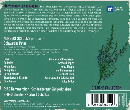 Schwarzer Peter, Norbert Schultze | CD (album) | Muziek | bol.com