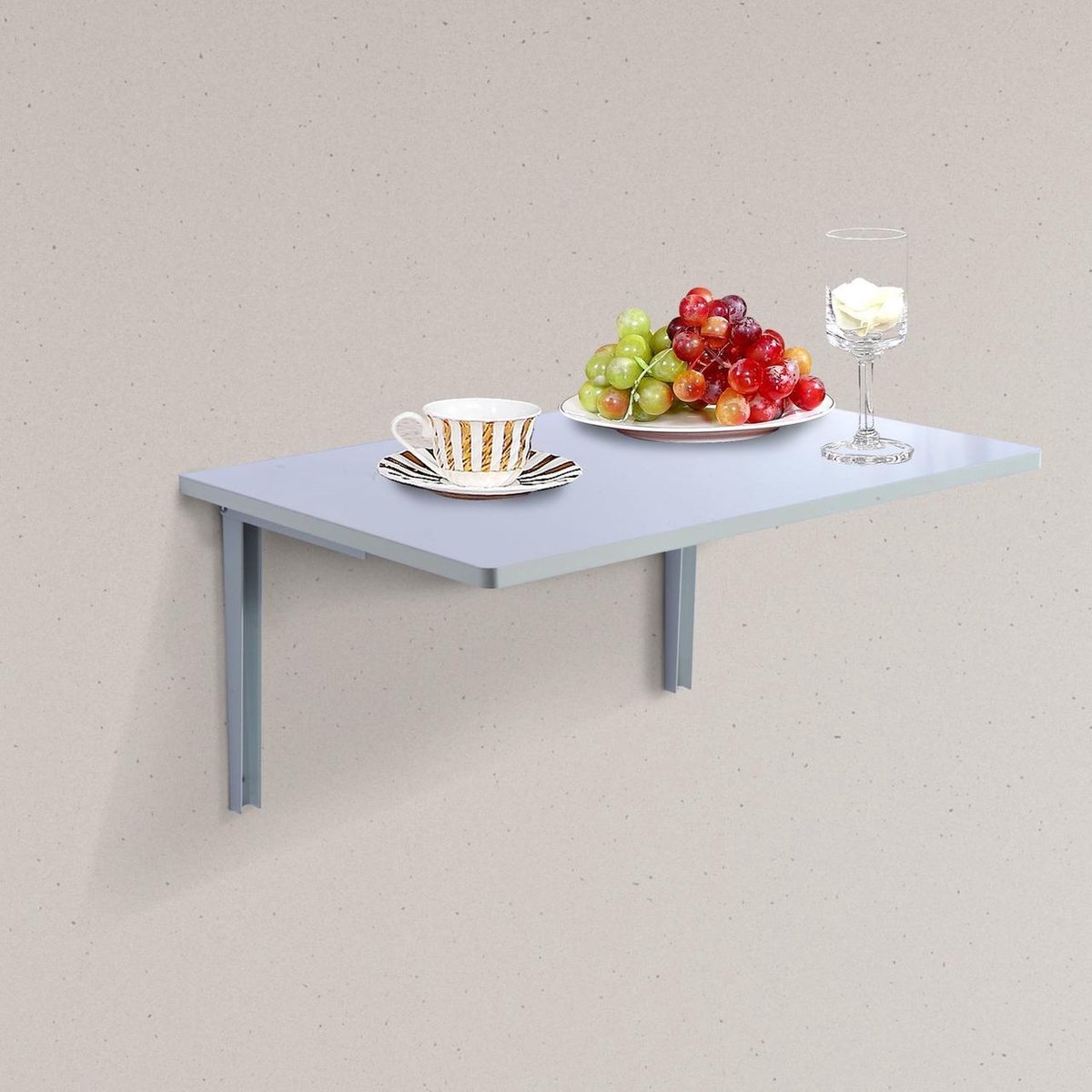 Table murale - Table pliante - Table pliante murale - Table à manger - Fixation  murale... | bol