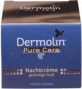 Dermolin Pure care nachtcrème gevoelige huid