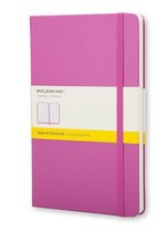 Moleskine Classic Notitieboek Hard cover - Pocket - Ruiten - Roze