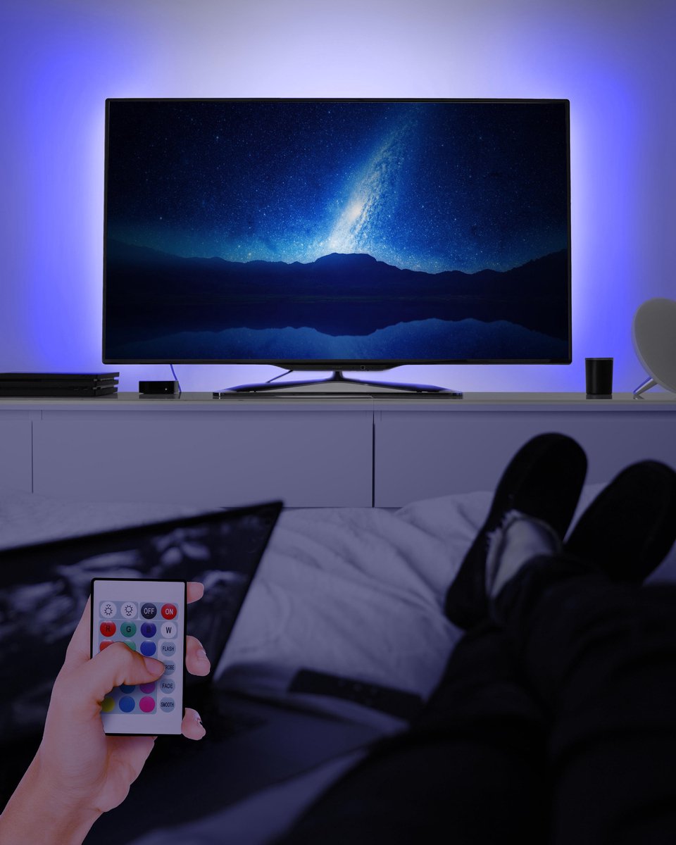Govee TV Rétroéclairage LED WiFi avec Caméra, Smart Ruban LED 5m RGBIC,  Bande LED Compatible avec Alexa et Google Assistant, Contrôle App pour TV