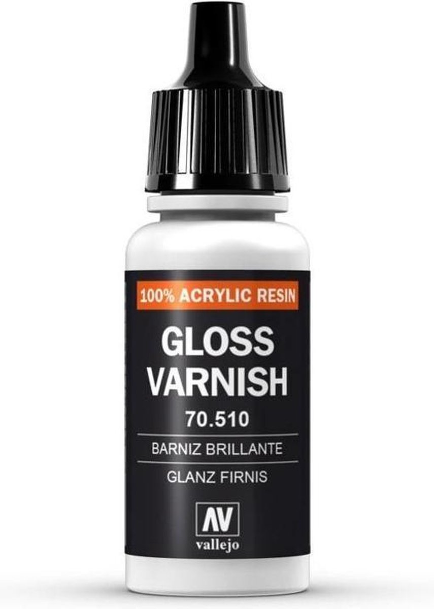 Afbeelding van product Vallejo 70510 Varnish - Gloss - Acryl Verf flesje
