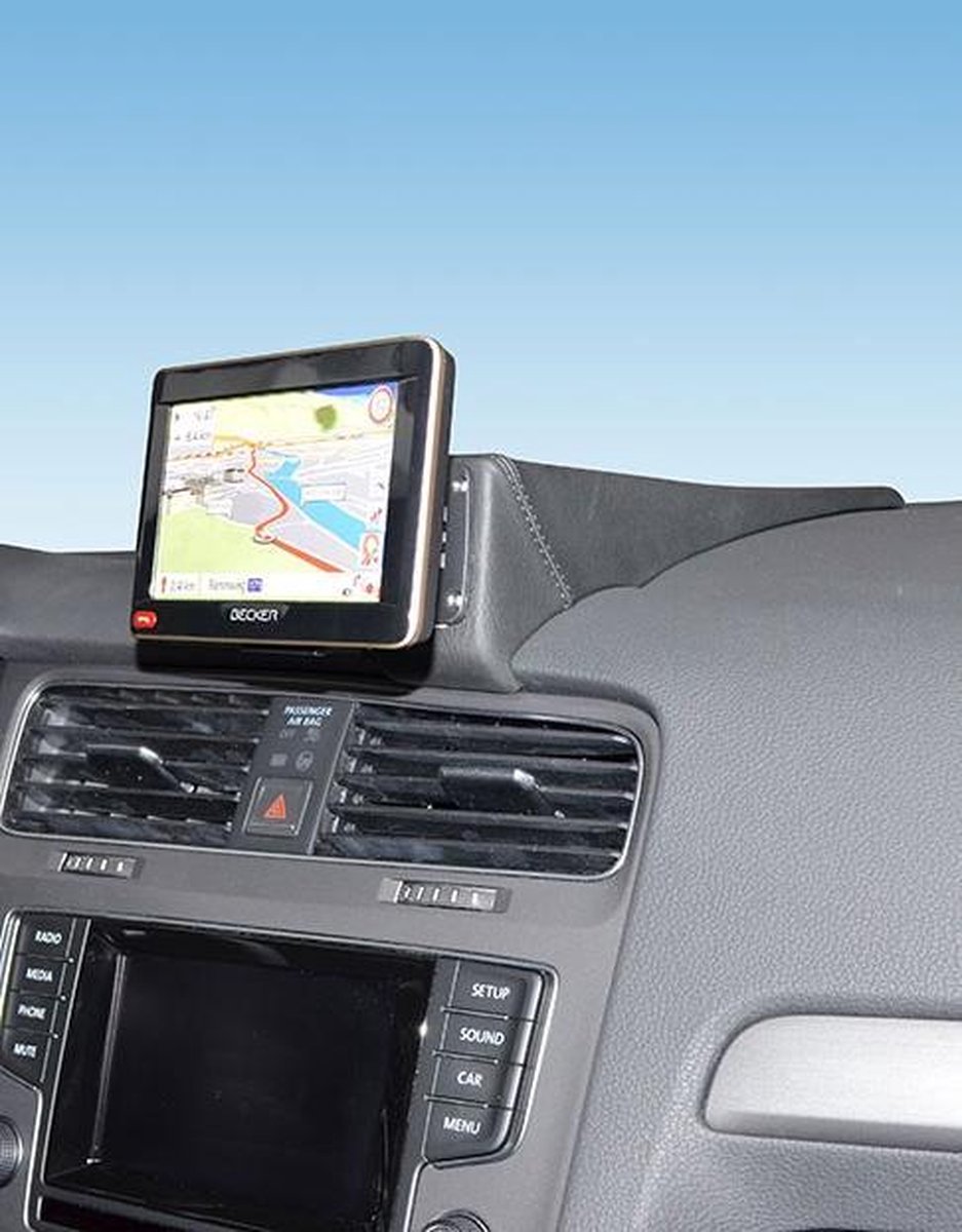 Kuda houder geschikt voor Volkswagen Golf 7 2012-2019 Kleur: Zwart