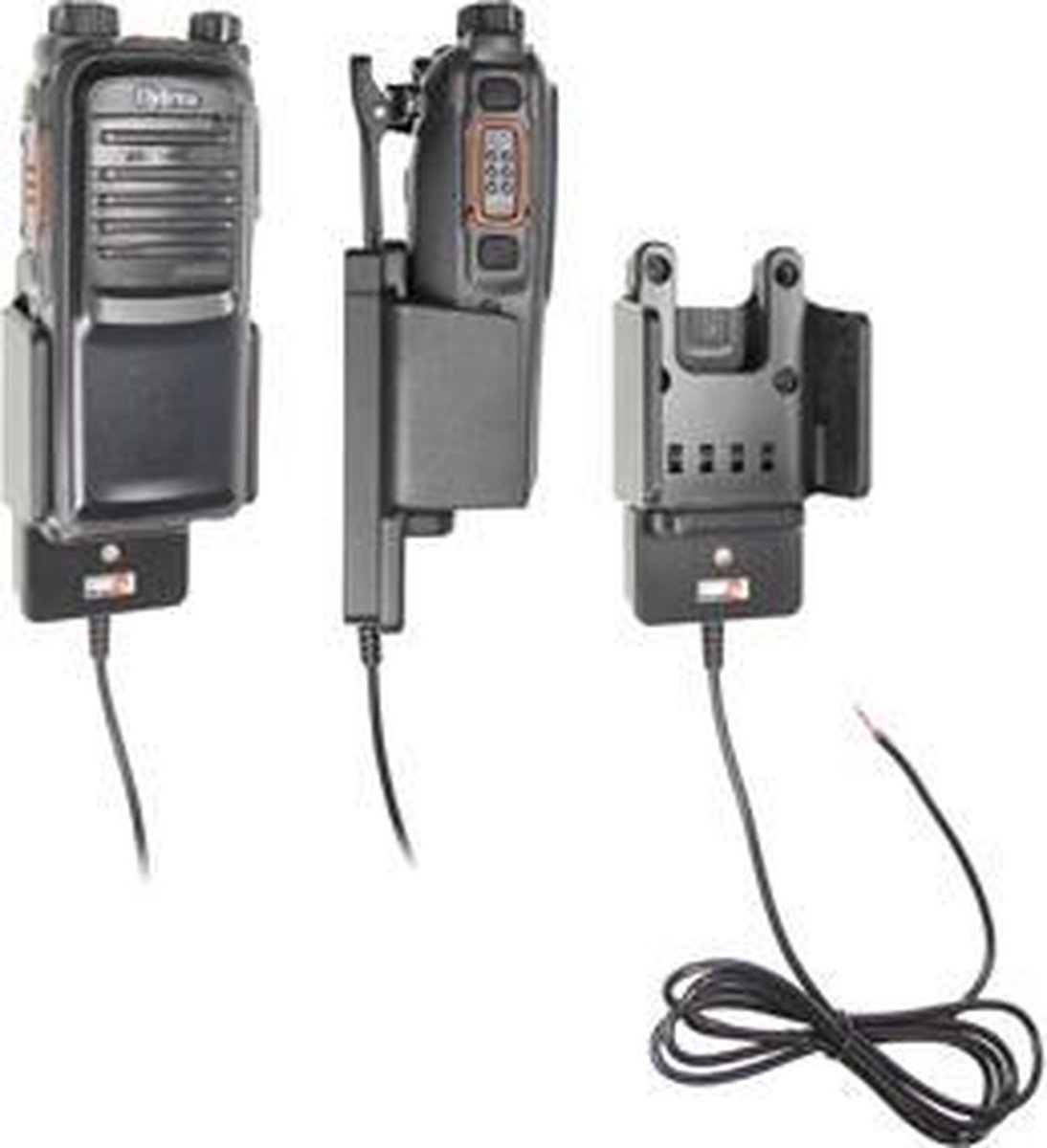 Brodit houder - Hytera PD702 Actieve houder met vaste voeding