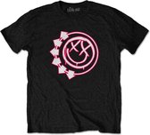 Blink182 Heren Tshirt -XL- Six Arrow Smiley Zwart