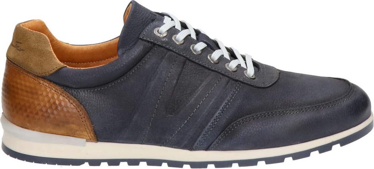 Van Lier Heren Sneakers - Blauw - Maat 40 | bol.com