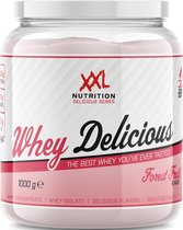 XXL Nutrition - Whey Delicious - Wei-eiwitpoeder met BCAA & Glutamine, Proteïne poeder, Eiwit shake, Whey Protein - Forest Fruit - 450 gram