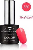 Cosmetics Zone UV/LED Hybrid Gellak 7ml. Heart-Beat 520