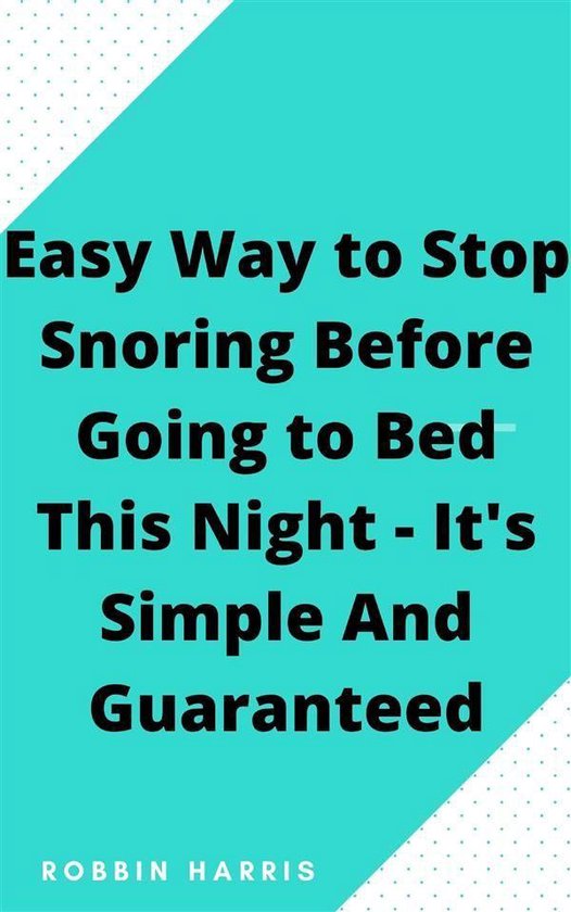 Easy Way to Stop Snoring Before Going to Bed This Night It's Simple