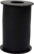 Cadeaulint, b: 10 mm, zwart, mat, 250 m